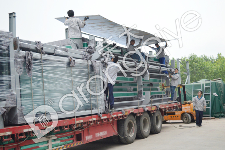 云南公共自行車棚發(fā)貨圖四