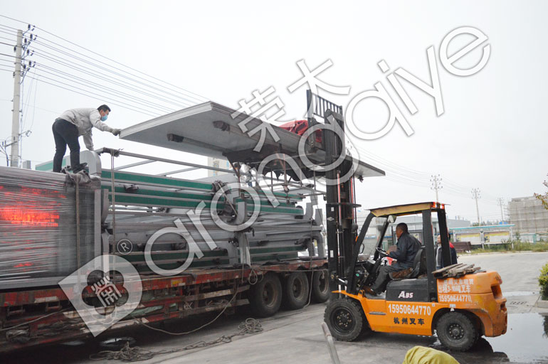 云南省公共自行車棚發(fā)貨圖三