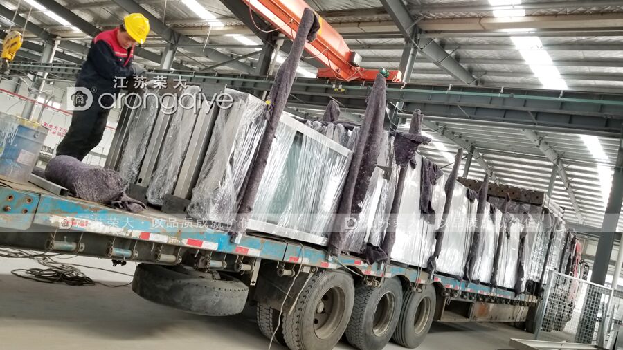 河南公交候車亭發(fā)貨圖一